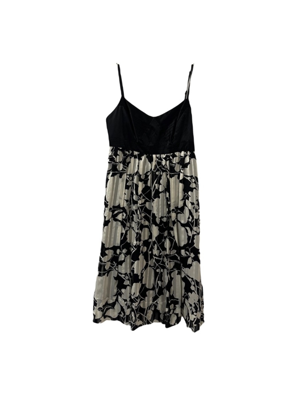 BCBGMaxAzria Black Satin Label Detail